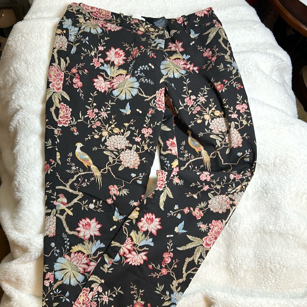 GP and J Baker X H&M unique print ankle length trouser pants